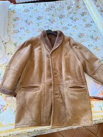 Cappotto Shearling Montone vintage uomo
