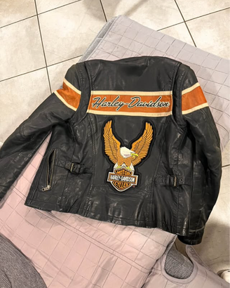 HARLEY DAVIDSON GIACCA DONNA IN PELLE XS