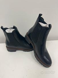 stivaletto chelsea in vitello nero