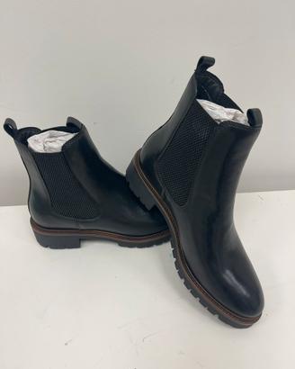 stivaletto chelsea in vitello nero