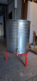 fusto acciaio inox 200 lt 