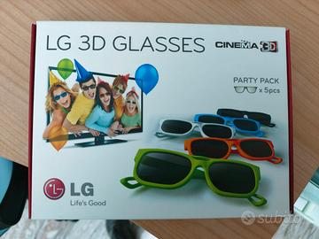 LG 3D Glasses Party Pack X 5 Bundle Cinema 3D
