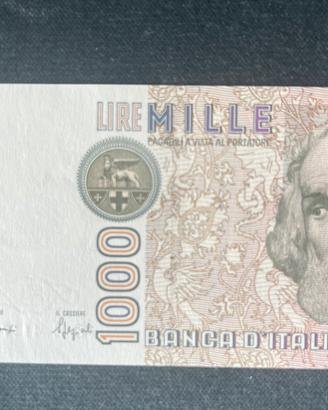Banconota 1000 lire Marco Polo 1982 FDS
