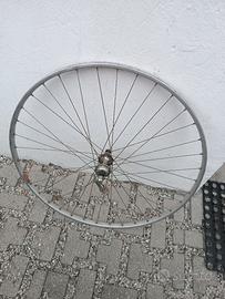 Ruota 28" post. "Mavic" vintage per tubolari