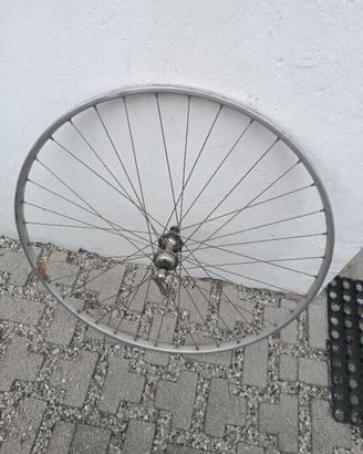 Ruota 28" post. "Mavic" vintage per tubolari