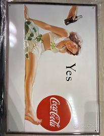 Insegna coca cola vintage