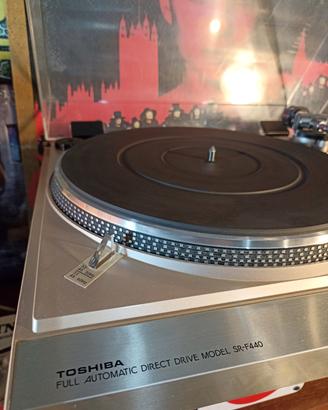 Giradischi TOSHIBA SR-F440 trazione diretta 