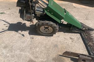 Motocoltivatore barra falciante