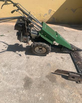 Motocoltivatore barra falciante