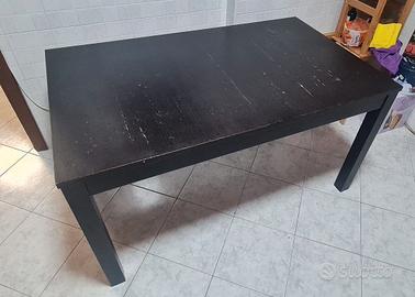 Tavolo allungabile Ikea Bjursta Nero 140-240 cm