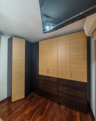 armadio rovere wenge