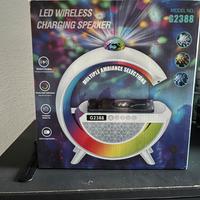 Led Wireless charching speaker