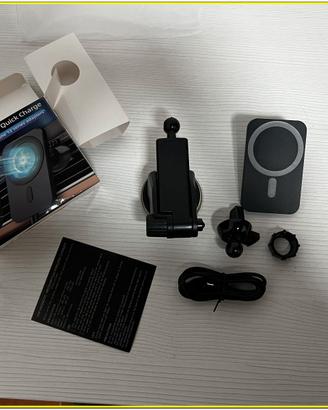 Caricabatteria da Auto wireless magnetico Iphone