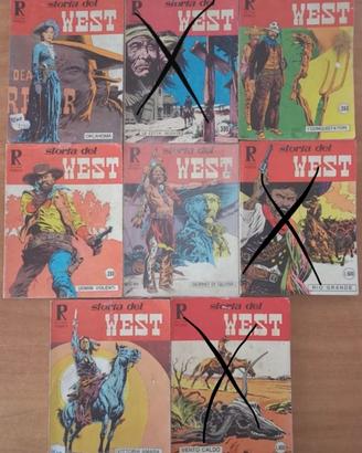 Storia del West collana rodeo