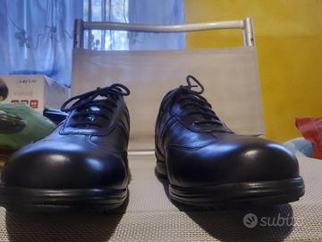 Scarpe uomo eleganti Flexa in pelle nera