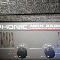 Finale Phonic 2500 Plus completo di case
