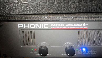 Finale Phonic 2500 Plus completo di case