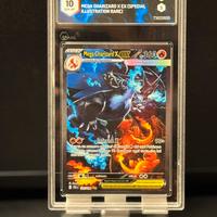 Pokemon Mega charizard X EX - GRAAD 10 gem mint