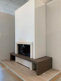 Camino legna palazzetti ecomonoblocco e 16:9 front