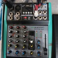 MIXER PROFESSIONALE 4 CANALI