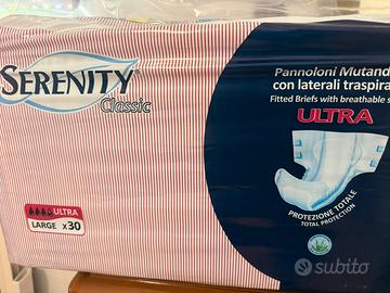 Serenity Pannoloni Large Nuovi 10 pacchi disponib
