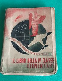 Il libro della IV classe elementare 1937