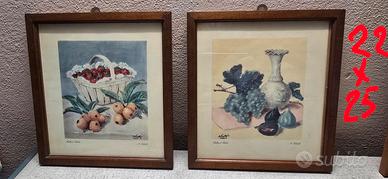 acquarello, stampe e cornici