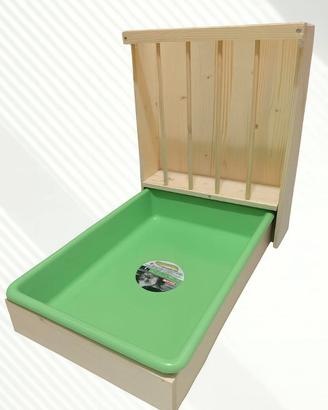 Porta Fieno per Conigli con Lettiera PREMIUM LARGE