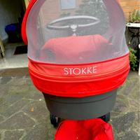 Carrozzina stokke rosso duo