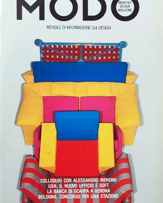 collezione riviste MODO, design e architettura