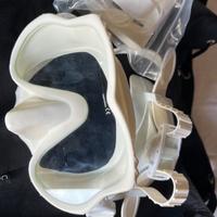 MASCHERA DA SUB UOMO COLORE BIANCO