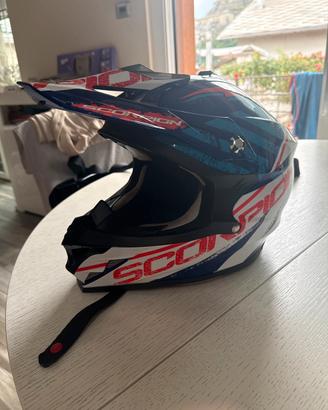 Casco Motocross “Scorpion” modello serie XV