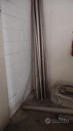 10 metri tubi acciao inox nuovi 
