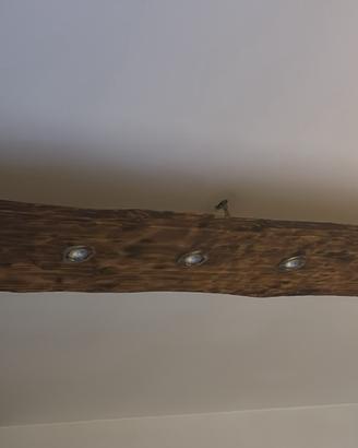 Lampadari artigianali in legno