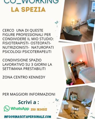 Co working condivisione stanza