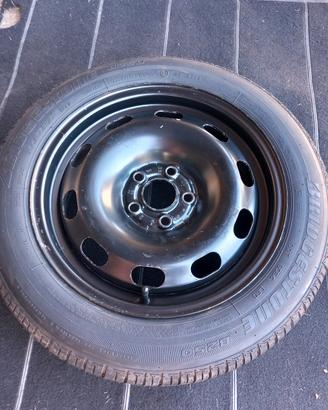 Ruota di scorta 15 Audi A2 Brigestone 165 65 R15