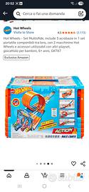 Hot Wheels valigetta 3 piste