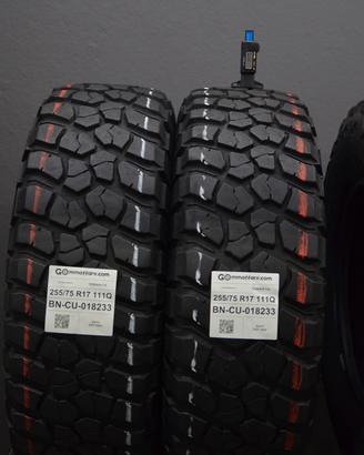 2 Pneumatici 255/75 R17 Bf Goodrich Terrain T/A