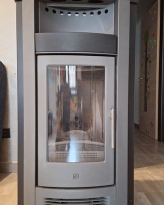 Stufa a pellet canalizzabile Piazzetta p960 11 kw