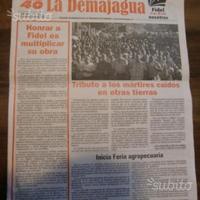 CUBA Fidel Castro periodico La Demajagua 10/12/16