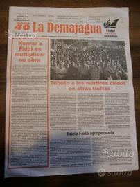 CUBA Fidel Castro periodico La Demajagua 10/12/16