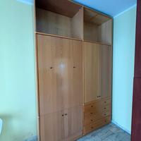 Armadio grande con cassetti + letto singolo