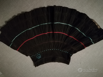 Gonna in velluto per bambina