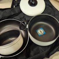 Set di pentole e padelle ceramica e teflon 