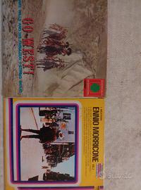 Coppia vinili Go West & Ennio Morricone.