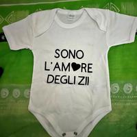 Body neonato taglia 1 mese