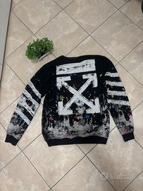maglia a maniche lunghe off white