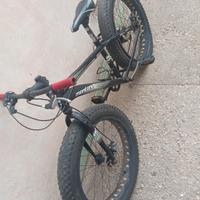 bicicletta fat 24" montano in alluminio 