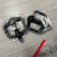 Pedali piatti mtb 520 grip neri