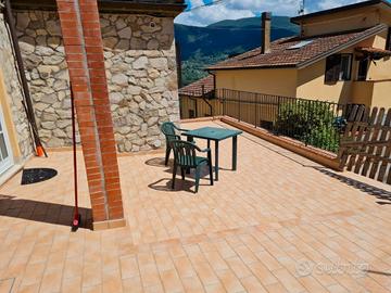 Bilocale 60mq + terrazza 40mq, arredato